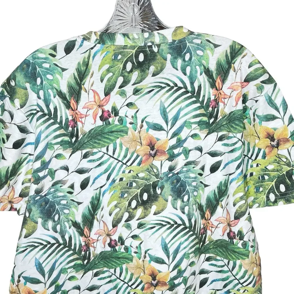 Young & Reckless Monstera Floral Tropical T-Shirt